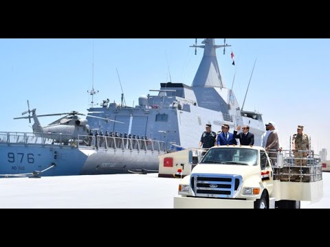 Mısır&#039;ın Libya sınırına kurduğu yeni deniz üssünün açılışı yapıldı
