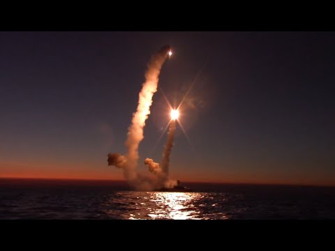 Russian Ministry of Defence releases more footage of Kalibr cruise missile launches