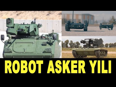 2021&#039;de boy boy robot asker - Turkey&#039;s unmanned ground vehicles - İnsansız kara aracı - ASELSAN