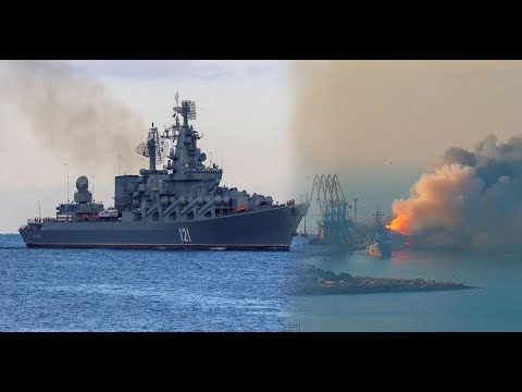 Ukrayna, Rusya’nın kruvazör gemisi Moskova’yı vurdu