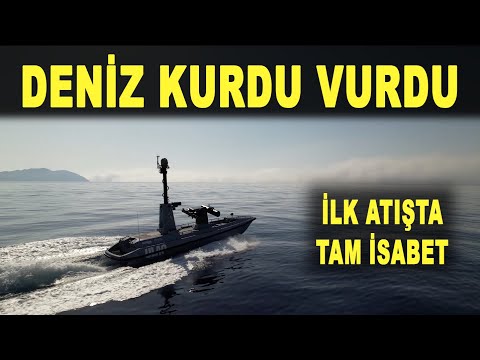 Türkiye&#039;nin Deniz Kurdu ULAQ SİDA ilk seferde vurdu - Savunma Sanayi - First shot with ULAQ AUSV