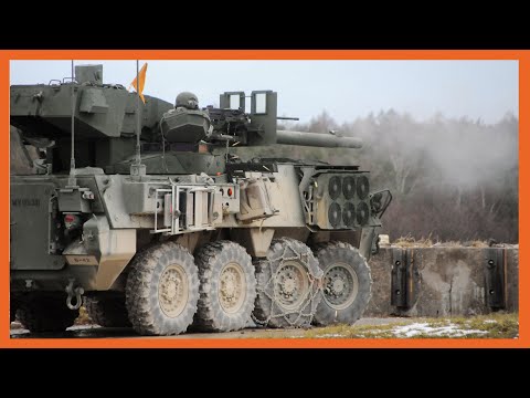 The M1128 Stryker Mobile Gun System will officially retire in the end of 2022