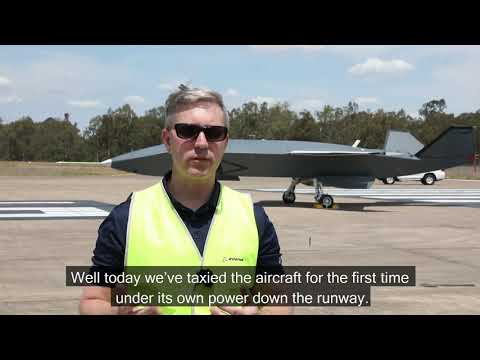 Boeing Australia ‘loyal wingman’ conducts first taxi test