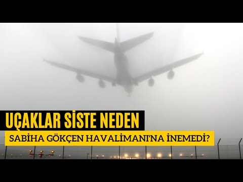Siste uçaklar neden Sabiha Gökçen Havalimanı&#039;na inemedi? #sabihagökçenhavalimanı
