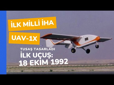 İlk yerli ve milli İHA: UAV-X1 30 yıl önce uçmuştu #tusaş #iha