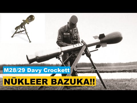 Atom Bombası Fırlatan Silah M28/29 Davy Crockett&#039;ı Tanıyalım