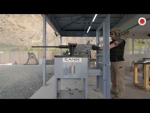 Yerli ve milli üretim makineli tüfek CANİK M2 QCB seri üretime geçti