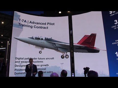 Boeing introduced the T-7 Program at the Dubai Airshow