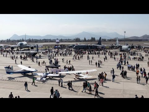The International Air and Space Fair (FIDAE 2022) held in Chile