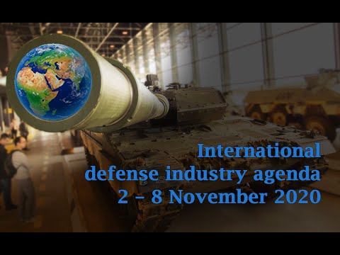 International defense industry agenda 2 - 8 November 2020