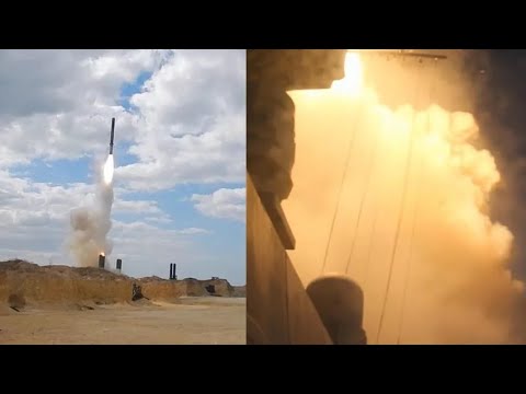 لحظة إطلاق روسيا صواريخ عالية الدقة ضد أهداف أوكرانية في منطقة &quot;أورجيف&quot;