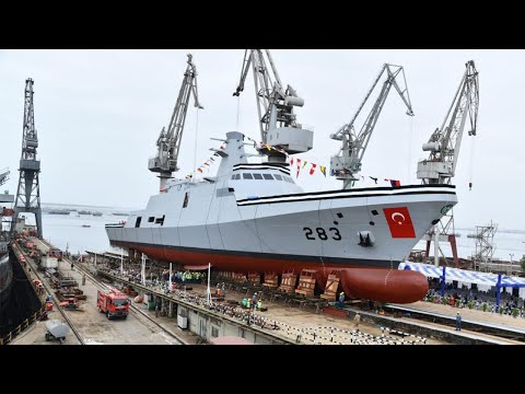 Pakistan MİLGEM Projesi&#039;nin son gemisi PNS TARIQ suyla buluştu