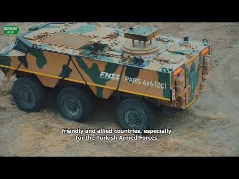 PARS 6x6 Scout set to be FNSS&#039;s vehicle with the highest localization rate