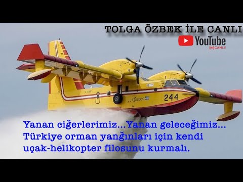 Türkiye orman yangını söndürme filosu kurmalı