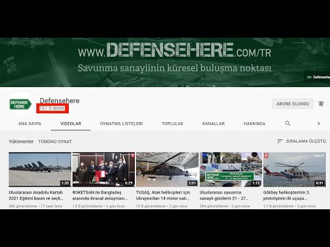 Defensehere Türkçe Youtube kanalı 10.000 aboneye ulaştı