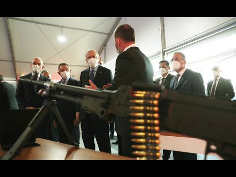 Cumhurbaşkanı Erdoğan, MKEK tarafından üretilen silah ve mühimmatlar hakkında bilgi aldı