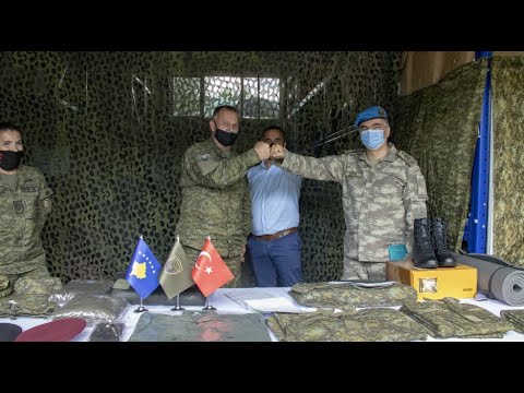 Türkiye&#039;den Kosova ordusuna destek