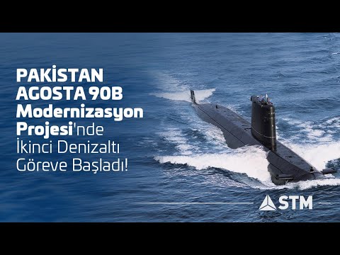 STM, modernize ettiği ikinci denizaltıyı Pakistan’a teslim etti