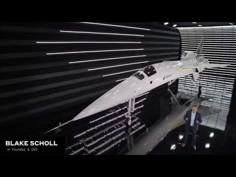Boom Supersonic unveils its prototype for a commercial supersonic jet